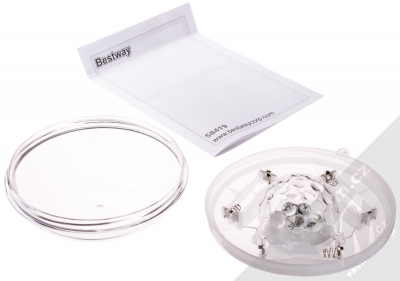 Bestway FlowClear plovoucí LED lampička bílá (white) balení