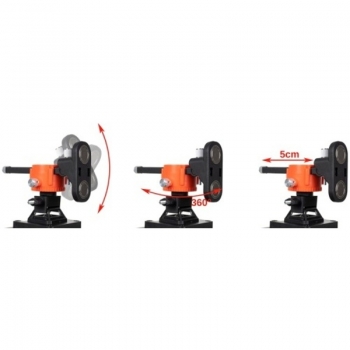 1Mcz Bigstro Laser Level 4D Křížový nivelační laser 16řádkový 360stupňový černá oranžová (black orange)