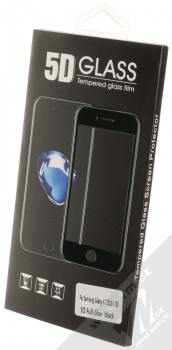 Blue Star 5D Tempered Glass ochranné tvrzené sklo na kompletní displej pro Samsung Galaxy A7 (2018) černá (black) krabička