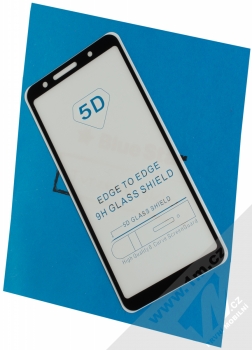 Blue Star 5D Tempered Glass ochranné tvrzené sklo na kompletní displej pro Samsung Galaxy A7 (2018) černá (black)