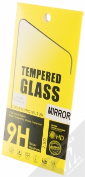 Blue Star Mirror Tempered Glass ochranné tvrzené sklo na displej se zrcadlovým efektem pro Apple iPhone X krabička