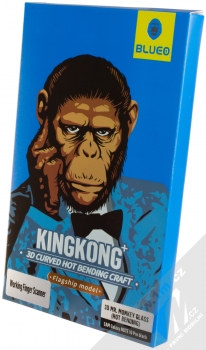 Blueo 3D Mr. Monkey 3D Curved Hot Bending Craft Tempered Glass ochranné tvrzené sklo na kompletní zahnutý displej pro Samsung Galaxy Note 10 Plus černá (black) krabička