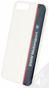 BMW Motorsport TPU Case ochranný kryt pro Apple iPhone 7 Plus (BMHCP7LTVNA) průhledná (transparent dark blue)