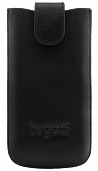 Bugatti SlimCase York 3XL kožené pouzdro pro mobilní telefon, mobil, smartphone černá (black)