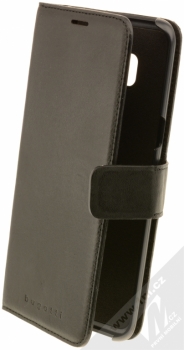 Bugatti Zurigo Full Grain Leather Booklet Case flipové pouzdro z pravé kůže pro Samsung Galaxy S8 Plus černá (black)