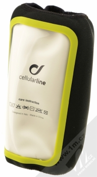 CellularLine Armband Flex velikost S-M sportovní pouzdro na paži pro telefony do 5,2 palců černá (black)