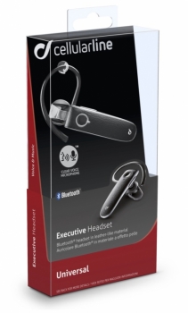 CellularLine Executive Bluetooth Headset černá (black)