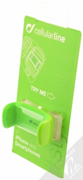 CellularLine Style&Color Car Holder univerzální držák do mřížky ventilace v automobilu zelená (green) krabička