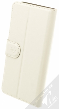 Celly View Unica XL univerzální flipové pouzdro pro mobilní telefon, mobil, smartphone bílá (white) zezadu
