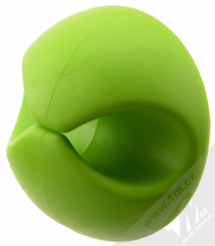 Clipper držák pro kabel na stůl zelená (green)