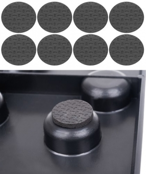 1Mcz Push-up deska, opěrka na kliky a fitness gumy černá (black)