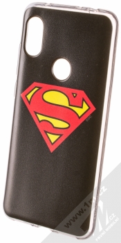 DC Comics Superman 002 TPU ochranný silikonový kryt s motivem pro Xiaomi Redmi Note 6 Pro černá (black)