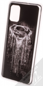 DC Comics Superman 003 TPU ochranný kryt pro Samsung Galaxy A71 černá (black)
