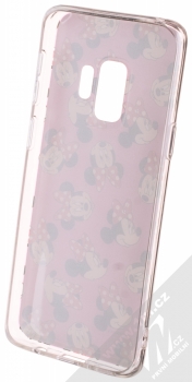 Disney Minnie Mouse 019 TPU ochranný silikonový kryt s motivem pro Samsung Galaxy S9 růžová (pink) zepředu