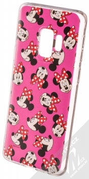 Disney Minnie Mouse 019 TPU ochranný silikonový kryt s motivem pro Samsung Galaxy S9 růžová (pink)