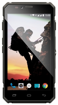 EVOLVEO STRONGPHONE Q6 LTE černá (black) odolný mobilní telefon, mobil, smartphone