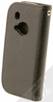 Forcell Fancy Book flipové pouzdro pro Nokia 3310 (2017) černá (black) zezadu