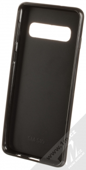 Forcell Jelly Back Matt Case TPU ochranný silikonový kryt pro Samsung Galaxy S10 černá (black) zepředu