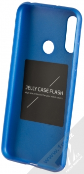 Forcell Jelly Matt Case TPU ochranný silikonový kryt pro Huawei Y6 (2019) modrá (blue) zepředu