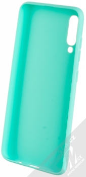 Forcell Jelly Matt Case TPU ochranný silikonový kryt pro Samsung Galaxy A70 mátově zelená (mint green) zepředu