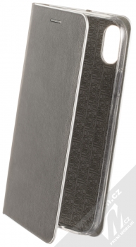 Forcell Luna Silver flipové pouzdro pro Apple iPhone XR černá (black)