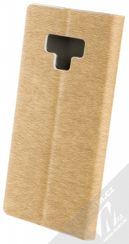 Forcell Luna Silver flipové pouzdro pro Samsung Galaxy Note 9 zlatá (gold) zezadu