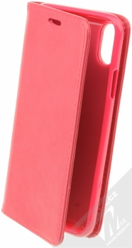 Forcell Magnet Book flipové pouzdro pro Apple iPhone X, iPhone XS sytě růžová (hot pink)