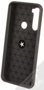 Forcell Ring ochranný kryt s držákem na prst pro Xiaomi Redmi Note 8 černá (black) zepředu