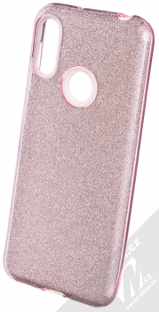 Forcell Shining třpytivý ochranný kryt pro Huawei Y6 (2019) růžová (pink)