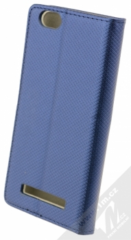 Forcell Smart Book flipové pouzdro pro Lenovo Vibe C modrá (blue) zezadu