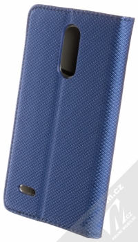 Forcell Smart Book flipové pouzdro pro LG K8 (2018) modrá (blue) zezadu