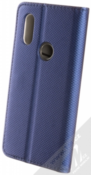 Forcell Smart Book flipové pouzdro pro Xiaomi Redmi 7 tmavě modrá (dark blue) zezadu