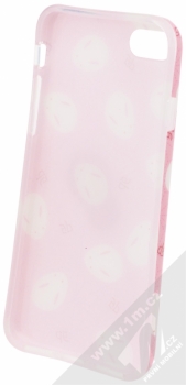 Forcell Squishy ochranný kryt s antistresovou postavičkou pro Apple iPhone 7, iPhone 8 bílý zajíček růžová (white bunny pink) zepředu