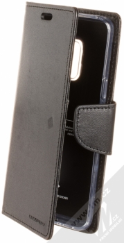 Goospery Bravo Diary flipové pouzdro pro Samsung Galaxy S9 černá (black)