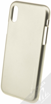 Goospery i-Jelly Case TPU ochranný kryt pro Apple iPhone X šedá (metal grey)