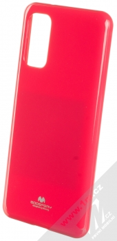 Goospery Jelly Case TPU ochranný silikonový kryt pro Samsung Galaxy S20 sytě růžová (hot pink)