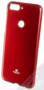 Goospery Jelly Case TPU ochranný silikonový kryt pro Huawei Y7 Prime (2018), Honor 7C červená (red)