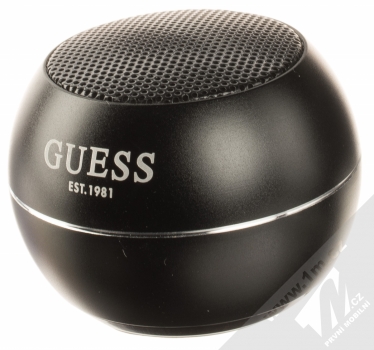 Guess Mini Speaker Aluminum Bluetooth reproduktor (GUWSALGEK) černá (black)