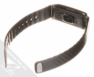 Huawei Color Band A2 chytrý fitness náramek se senzorem srdečního tepu černá (black) rozepnuté zezadu