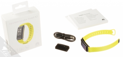 Huawei Color Band A2 chytrý fitness náramek se senzorem srdečního tepu žlutá (yellow) balení