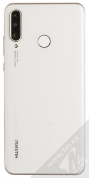 Huawei P30 Lite bílá (pearl white) zezadu