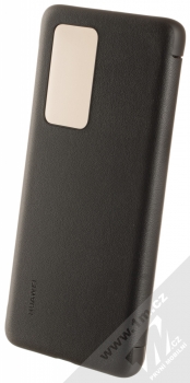 Huawei Smart View Flip Cover originální flipové pouzdro pro Huawei P40 Pro černá (black) zezadu