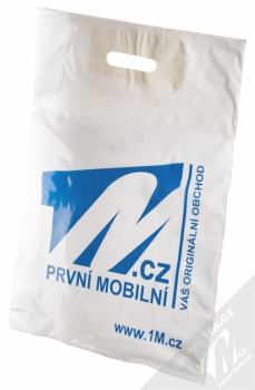 Igelitová taška 1M.cz velikost L bílá (white) zezadu