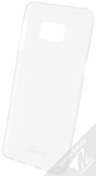 Kisswill TPU Open Face silikonové pouzdro pro Samsung Galaxy S6 Edge+ bílá průhledná (white) zepředu