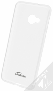 Kisswill TPU Open Face silikonové pouzdro pro HTC U Play bílá průhledná (white) zepředu