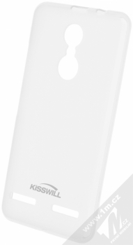 Kisswill TPU Open Face silikonové pouzdro pro Lenovo K6 bílá průhledná (white transparent)