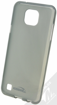 Kisswill TPU Open Face silikonové pouzdro pro LG X Cam černá průhledná (black)