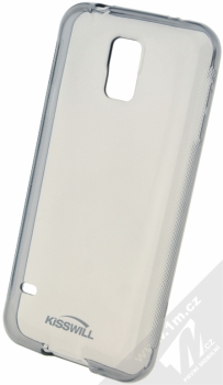 Kisswill TPU Open Face silikonové pouzdro pro Samsung Galaxy S5, Galaxy S5 Neo černá průhledná (black)