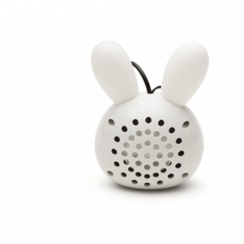 KitSound Mini Buddy Bunny reproduktor pro mobilní telefon, mobil, smartphone - Králík bílá (white)