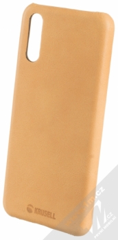 Krusell Sunne Cover ochranný kryt z pravé kůže pro Huawei P20 béžová (nude)